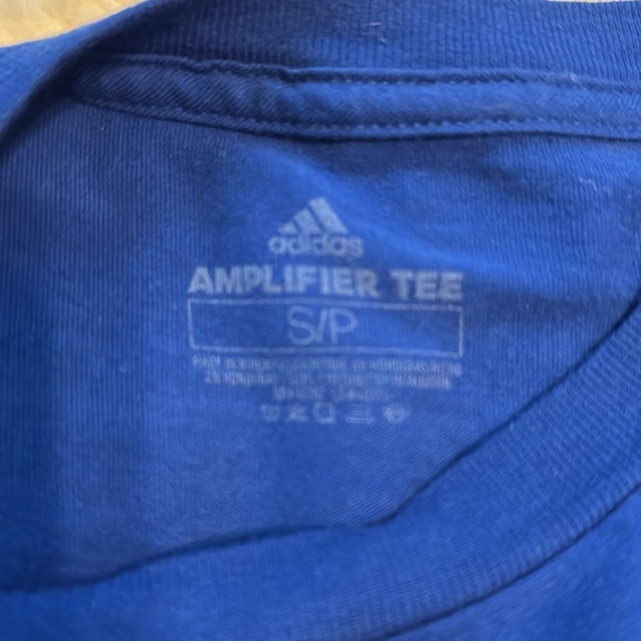 Buffalo Sabres Adidas Royal Blue 50th Anniversary Long Sleeve Shirt - Picture 3 of 3